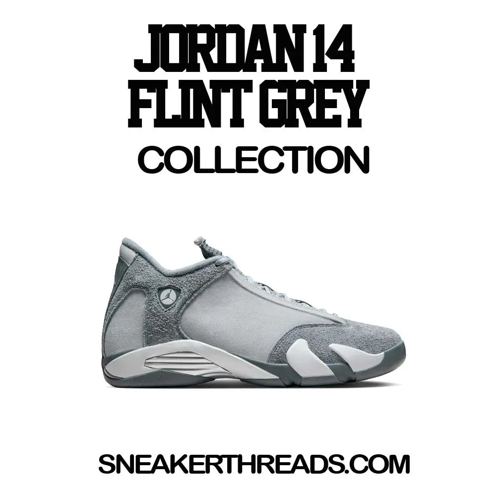 Retro 14 Flint Grey Blessed Angel Shirt