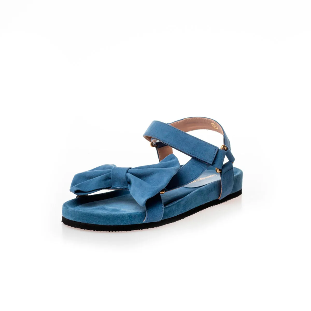 Sky and diamonds 23 suede denim blue
