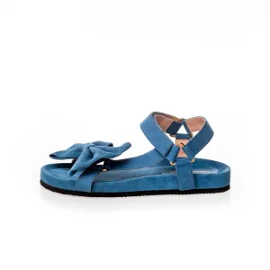 Sky and diamonds 23 suede denim blue