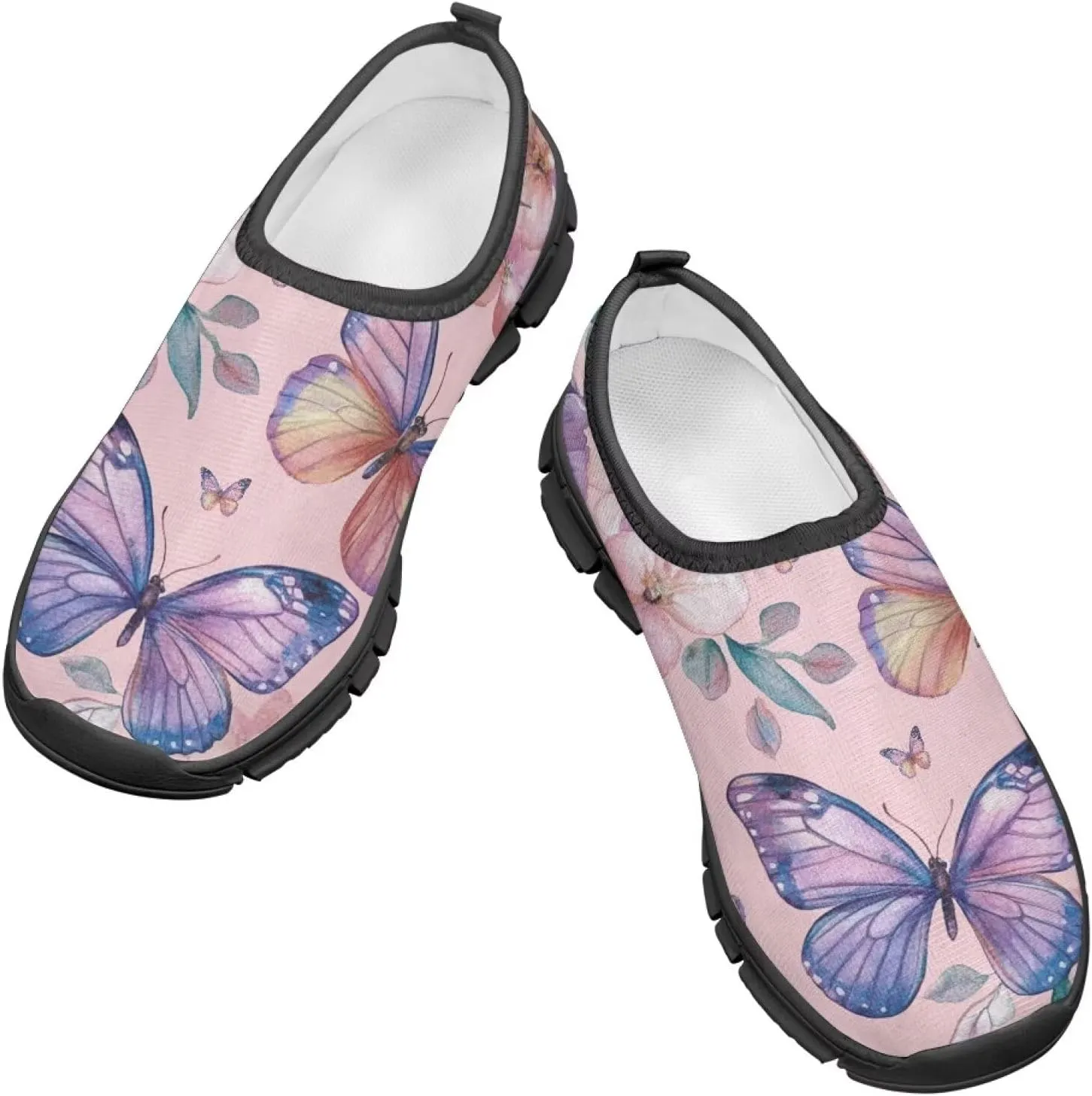 Slip-On Shoes for Children Non-Slip Walking Shoes Casual Soft Low-Top Loafers Flat Outdoor Sneakers Boys Girls US Size 11-15