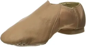 So Danca JZ45 Pre-Arched Split Sole Jazz Slip On Shoe Caramel