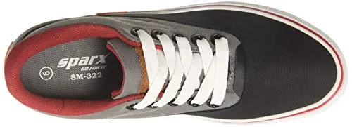 Sparx Mens BlackGrey Casual Shoe