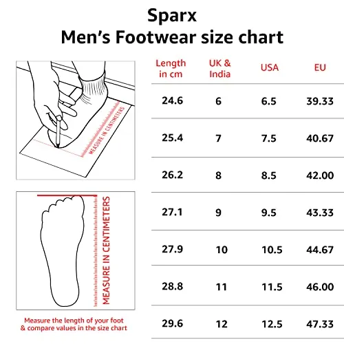 Sparx Mens BlackGrey Casual Shoe