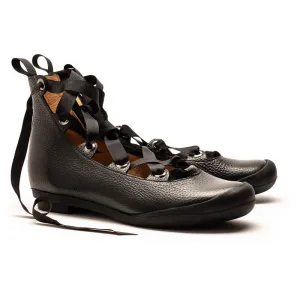 SS25_53 HIGHLANDER Smoke | Leather Boots