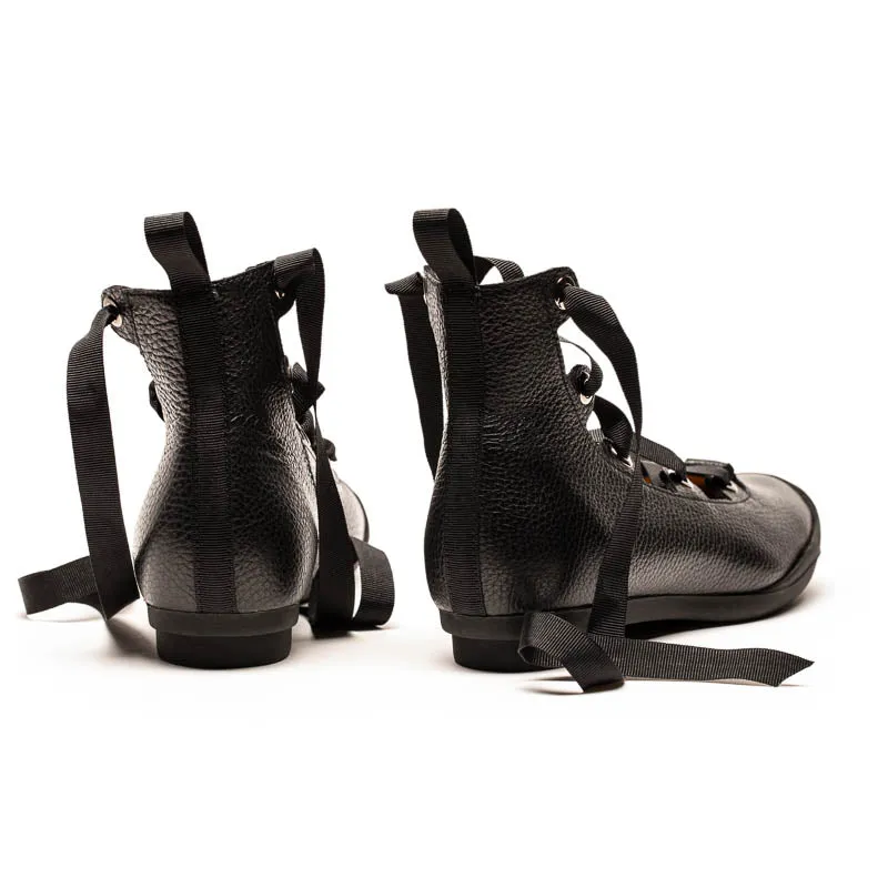 SS25_53 HIGHLANDER Smoke | Leather Boots
