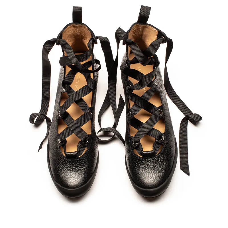 SS25_53 HIGHLANDER Smoke | Leather Boots