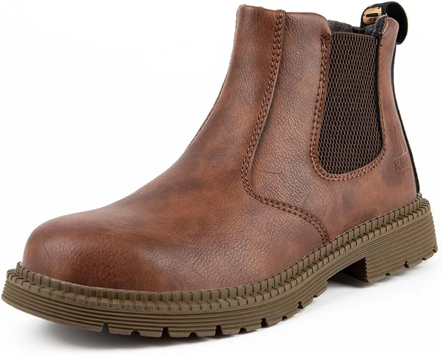 Steel Toe Work Shoes for Men Women Lightweight Comfortable Waterproof Industrial & Construction Safety Boots