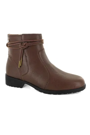 Strive Lambeth Boots Chocolate Brown Leather