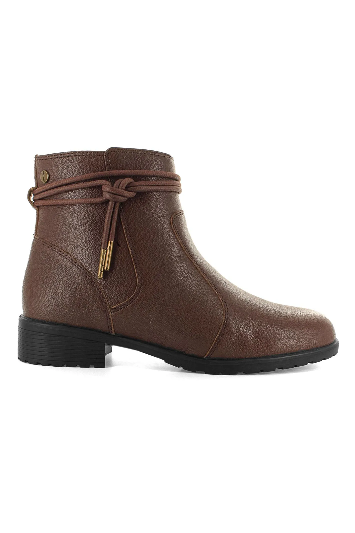 Strive Lambeth Boots Chocolate Brown Leather