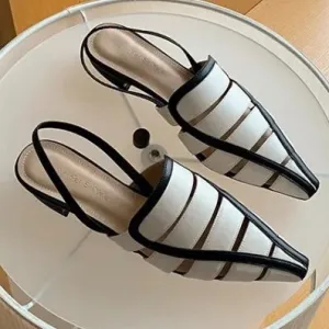 Tribiano Leather Flats