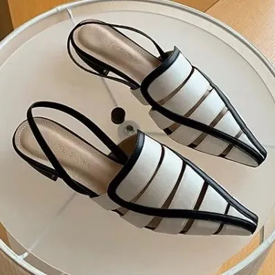 Tribiano Leather Flats