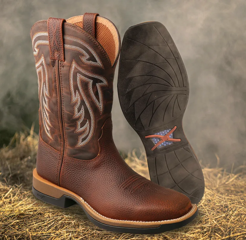 Twisted X Men's 11 Tech X Boot Mahogany/Mocha