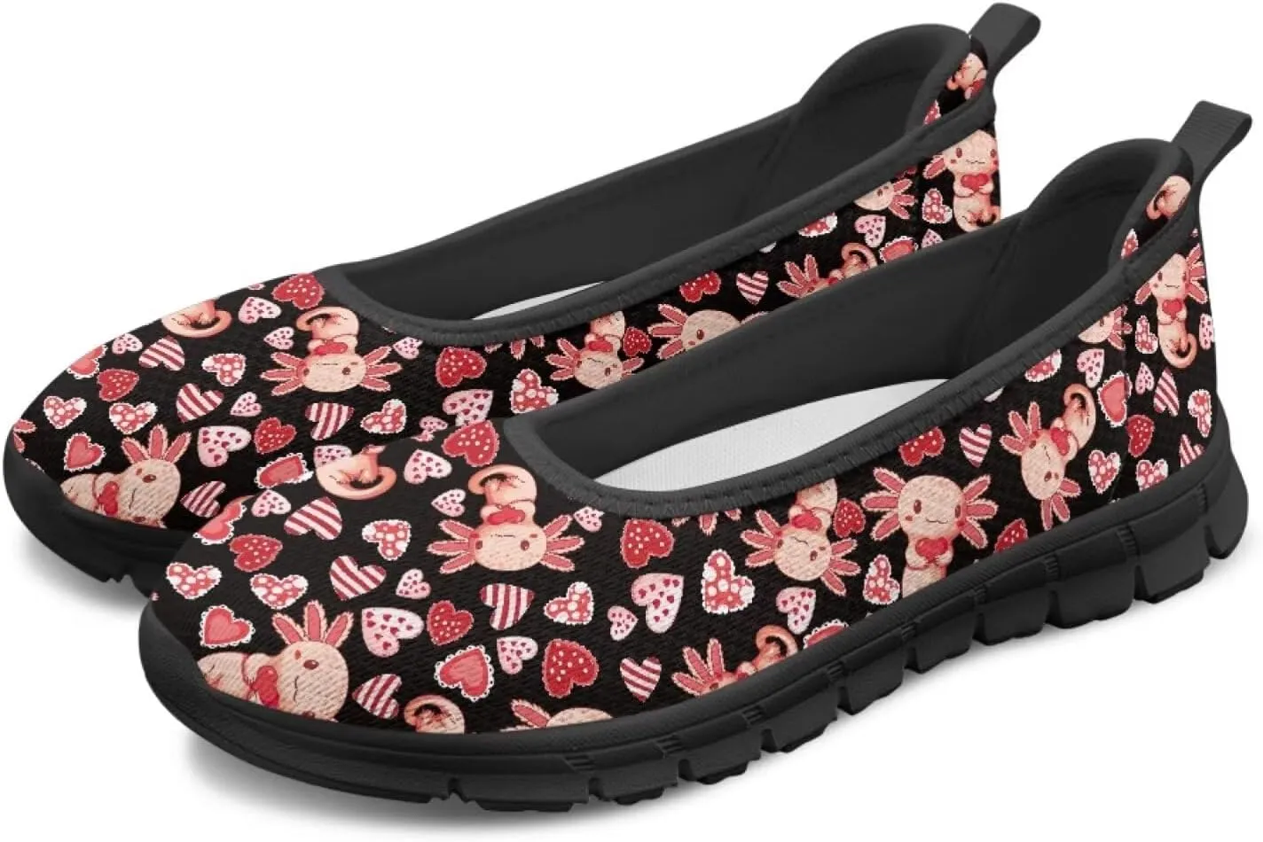 UNICEU Women Casual Slip On Shoes Breathable Fashion Non-Slip Loafers Lightweight Low Top Comfort Walking Sneakers