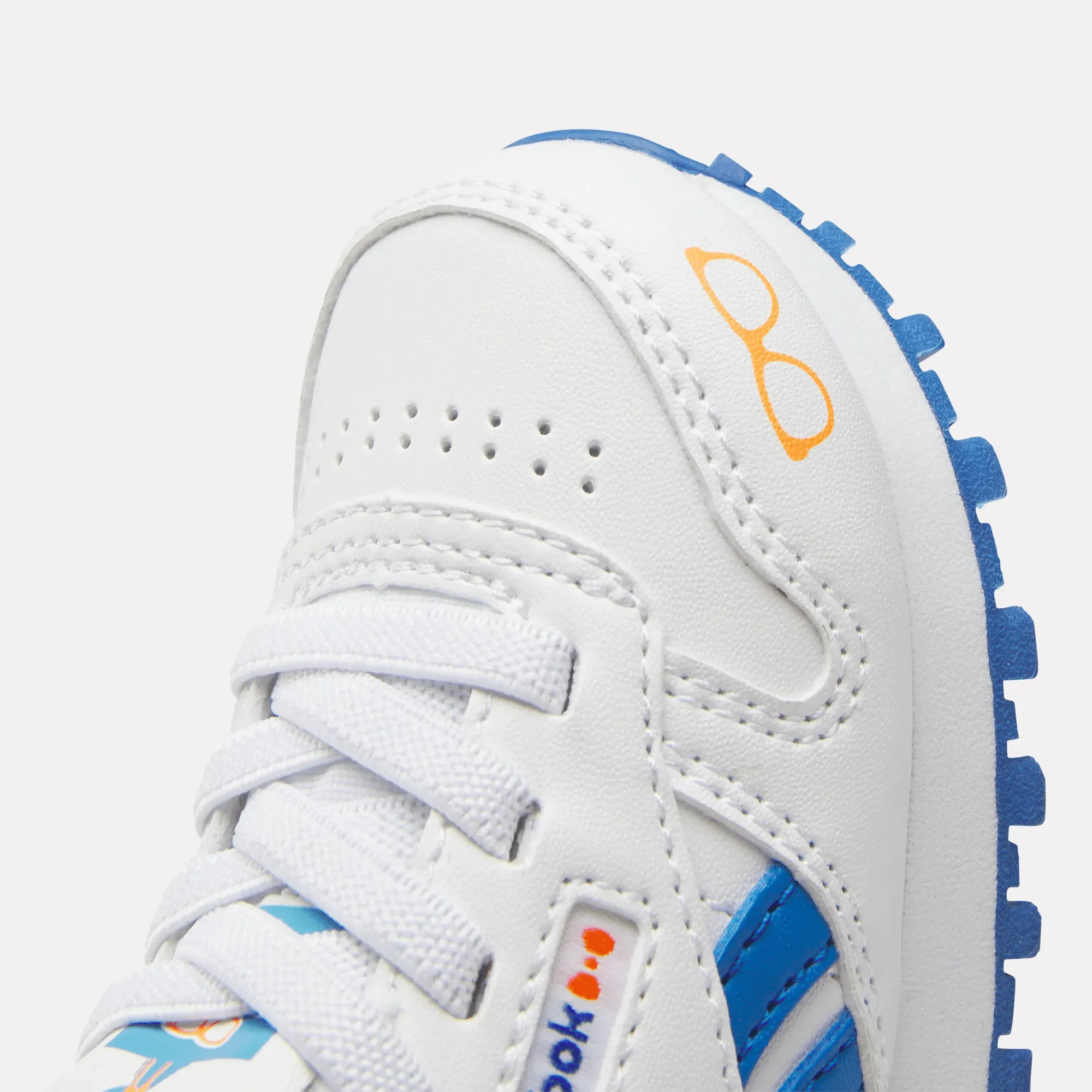 Unisex Reebok x Blippi Classic Leather Step 'N' Flash Shoes - Toddler