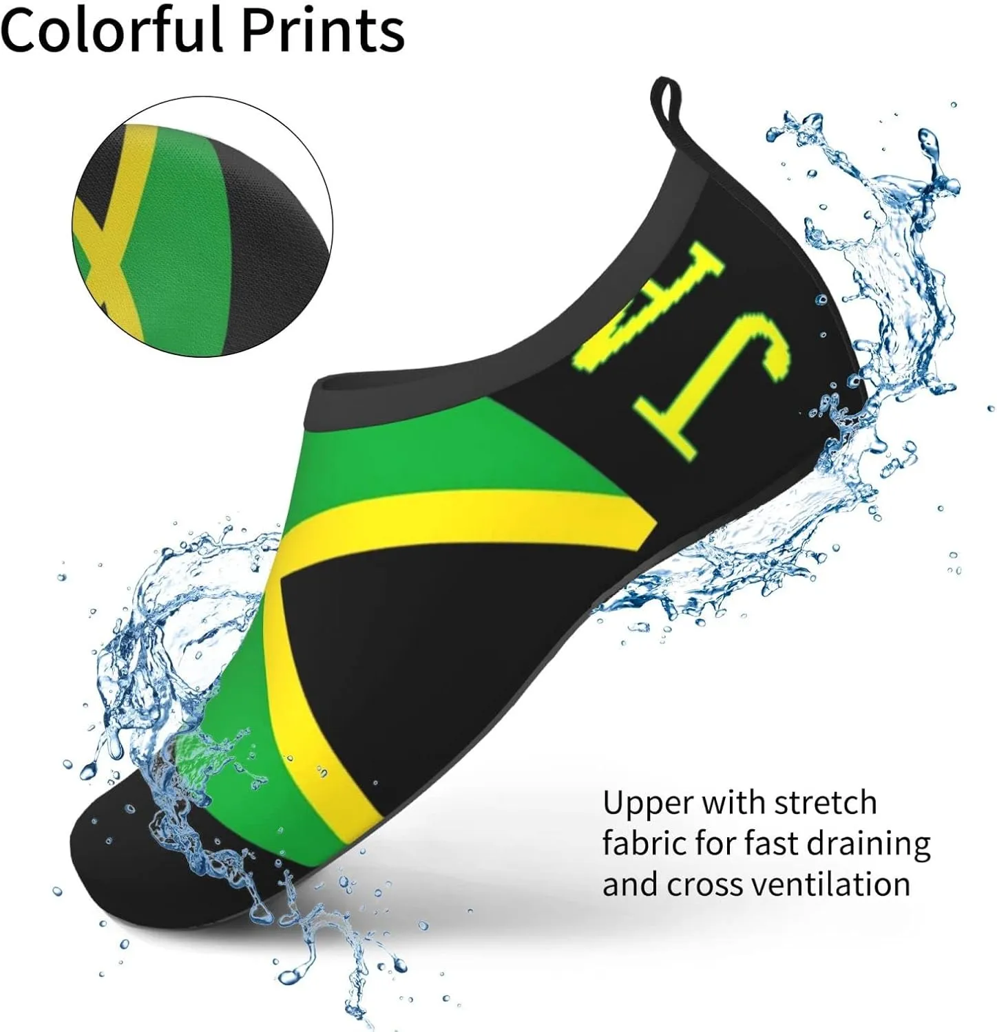 Water Sports Shoes Barefoot Quick-Dry Aqua Yoga Socks Slip-on for Men Women