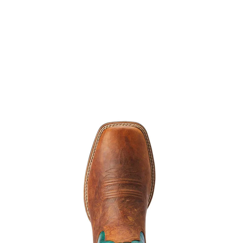 Wild Thang Western Boot- FIERY BROWN CRUNCH
