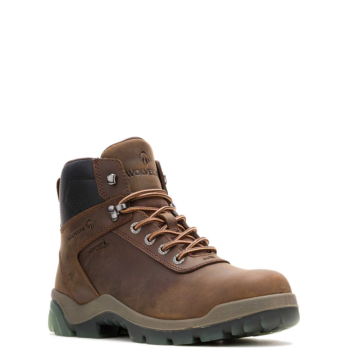 Wolverine Men's Vantage ft. HyperRest 6" CarbonMAX® Work Boot - Dark Brown